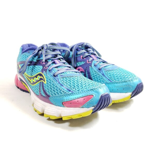 Saucony Womens Size 7 Ignition-5 Running Shoes Blue Mesh - Picture 1 of 9